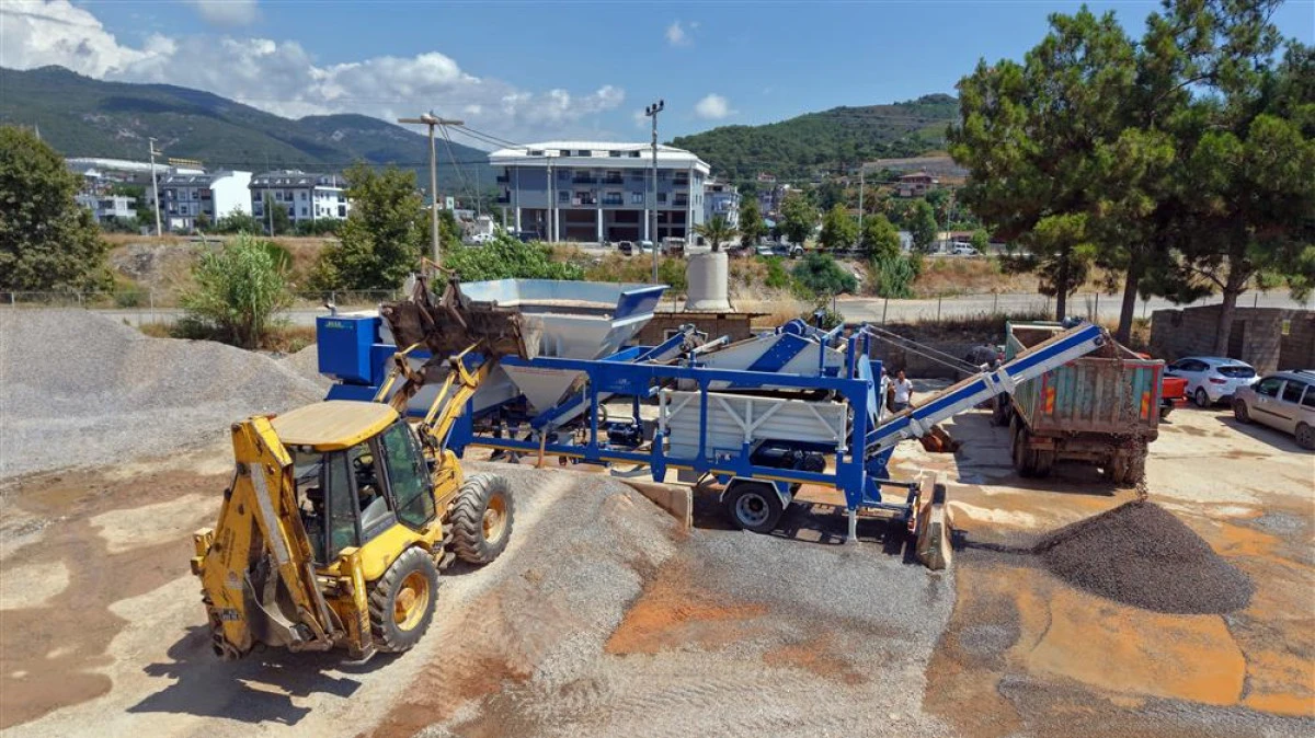 ALANYA BELEDİYESİ&rsquo;NİN &Ccedil;AKIL YIKAMA MAKİNESİ İLK KEZ TIRILAR&rsquo;DA KULLANILDI 