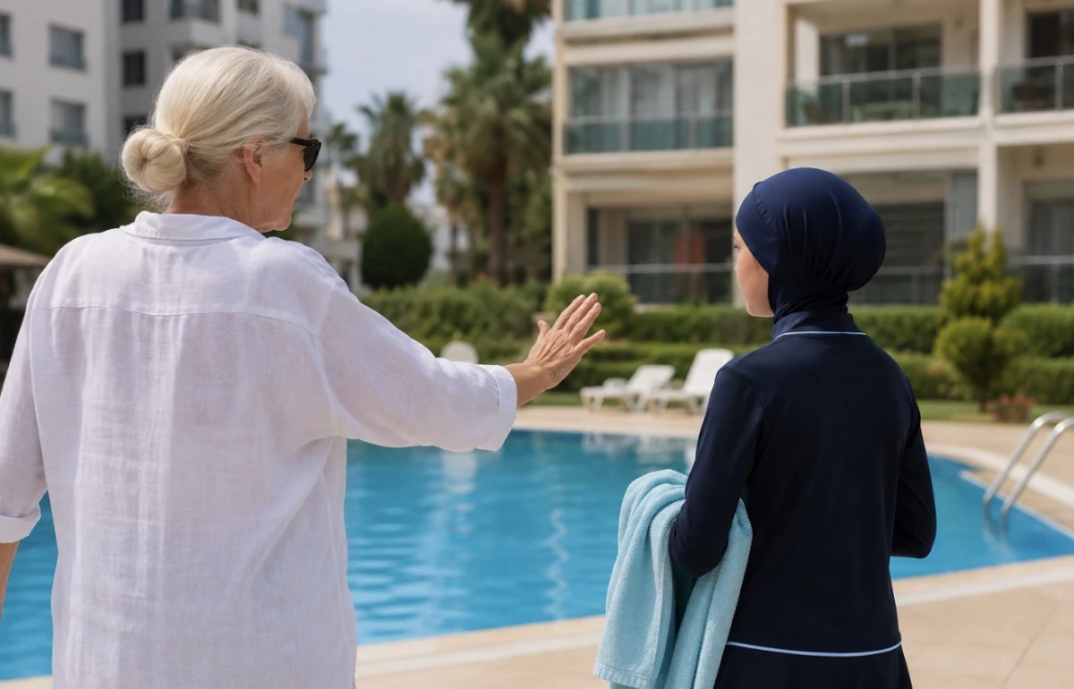  Alanya&rsquo;da Haşema Tartışmasında Tutuklama