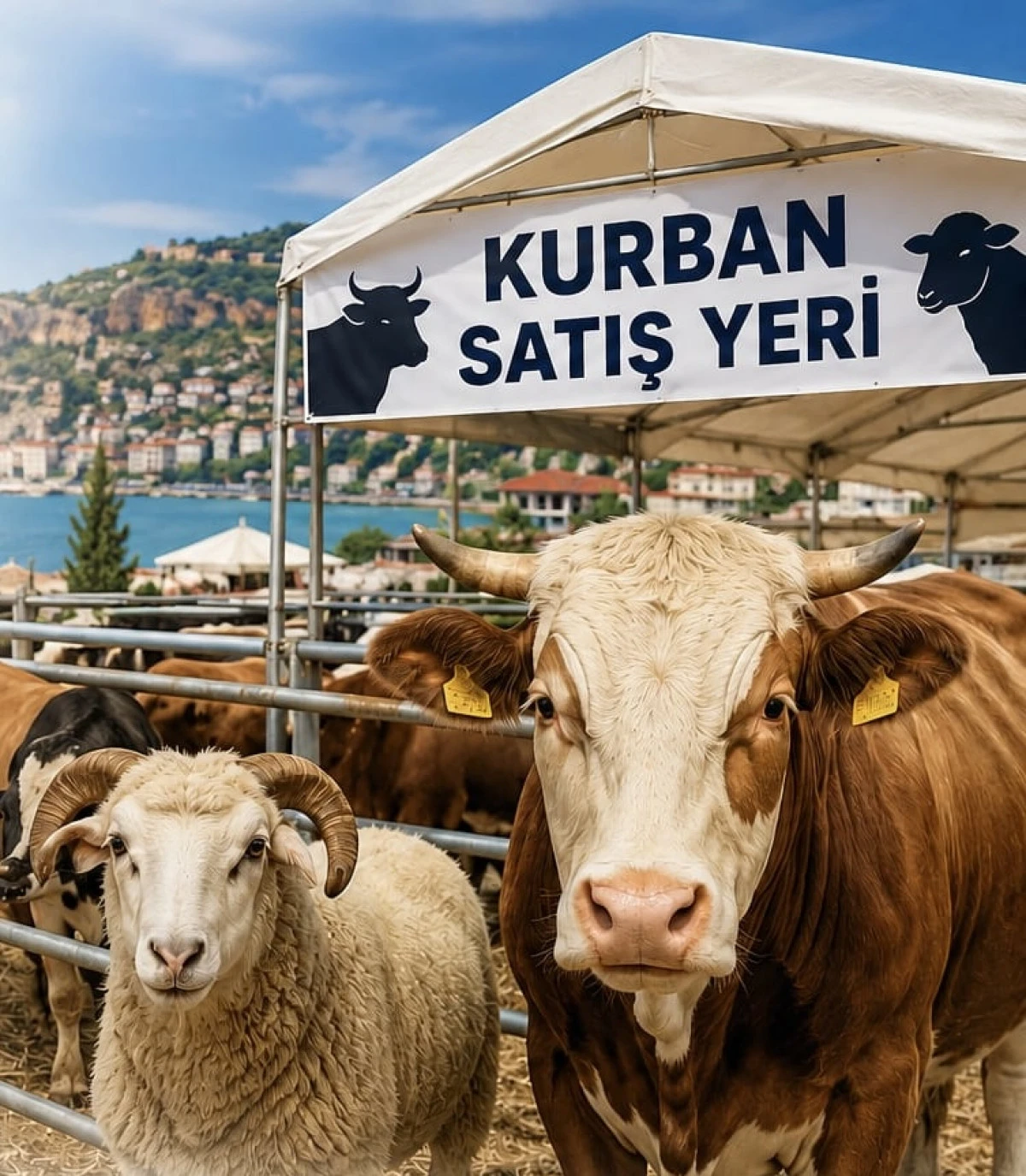 ALANYA&lsquo;DA KURBAN SATIŞ NOKTALARI VE FIYATLARI A&Ccedil;IKLANDI