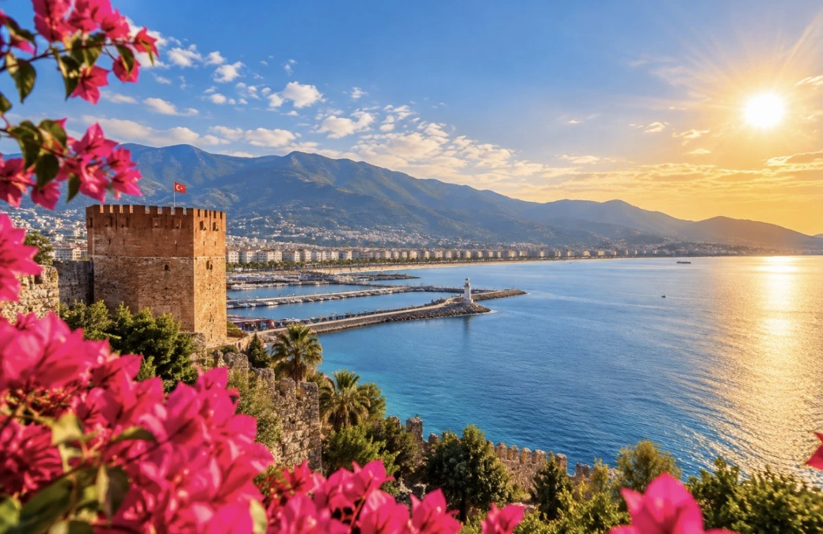 Alanya&rsquo;da Pastırma Sıcakları Mı Başlıyor? Sıcaklık 29 Dereceye &Ccedil;ıkıyor