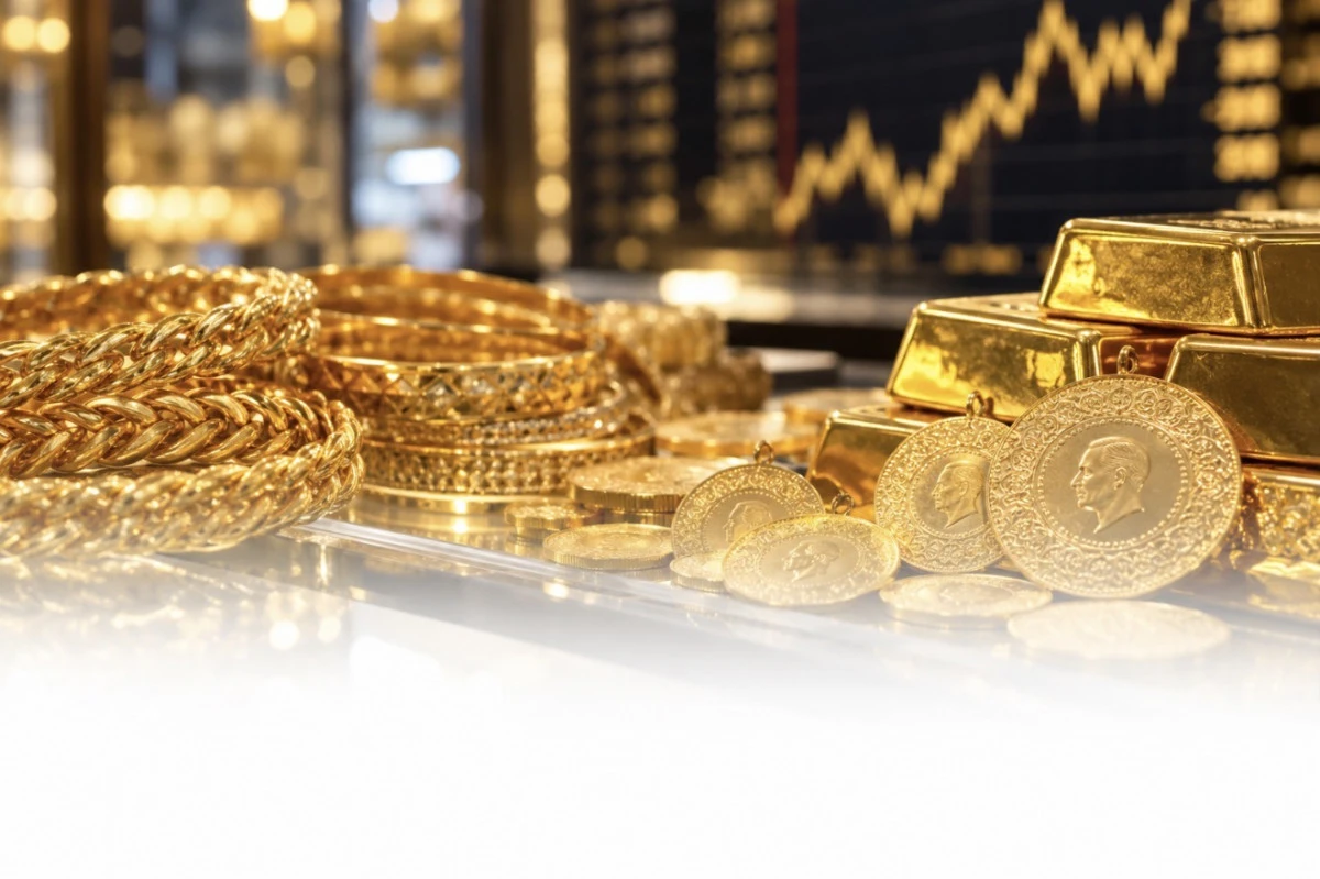 Altın Fiyatlarında Dalgalı Seyir:  Gram Altın 6 Bin 650 TL Seviyesinde