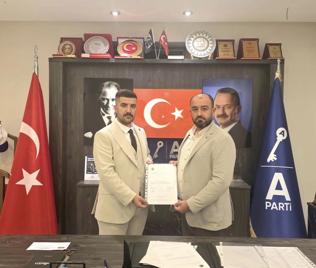 Anahtar Parti Alanya&rsquo;da  Gen&ccedil;lik Kolları Başkanlığına  İbrahim Halil G&uuml;zel Atandı