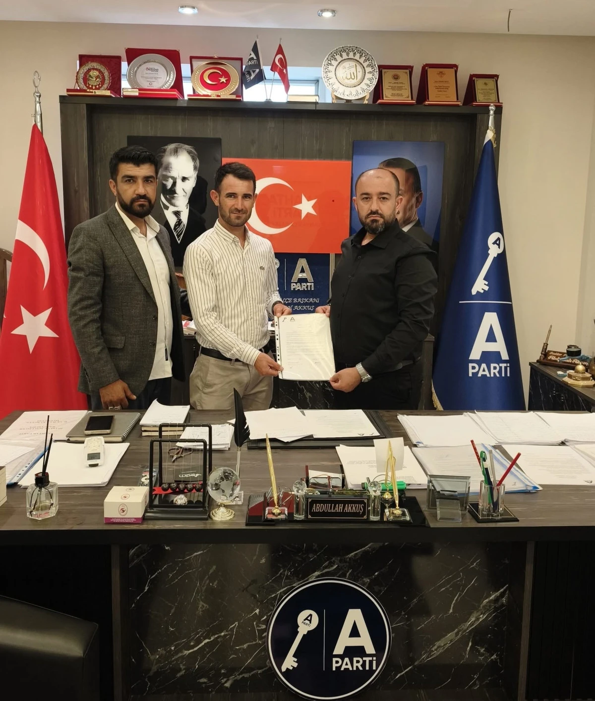 Anahtar Parti Alanya&rsquo;da Mahalle Başkanlığına Yeni Atama