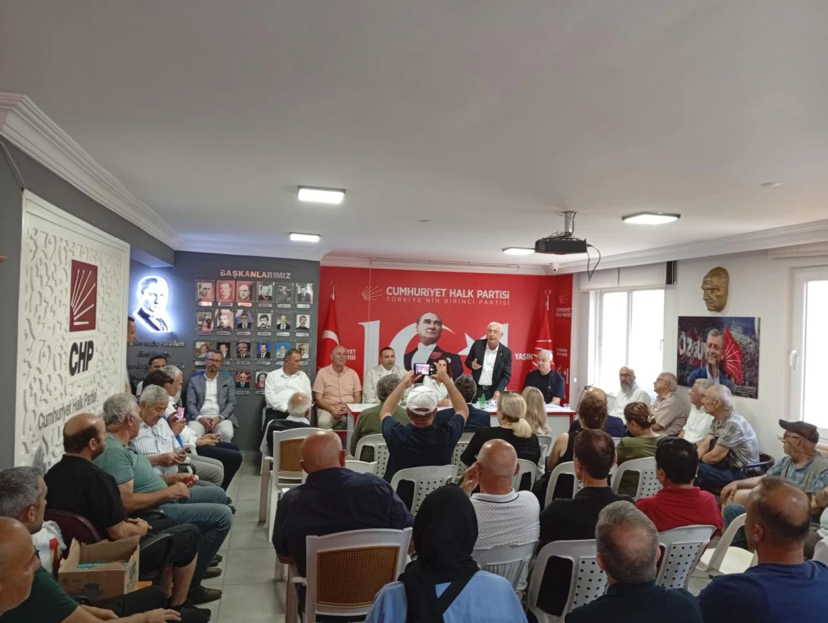 CHP Alanya&rsquo;da Geniş Katılımlı  &Ouml;rg&uuml;t Toplantısı Ger&ccedil;ekleştirildi