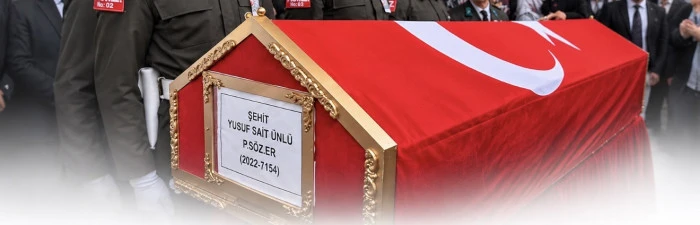 Hakk&acirc;ri&rsquo;de Şehit Olan Yusuf Sait &Uuml;nl&uuml;, Aydın&rsquo;da Son Yolculuğuna Uğurlandı