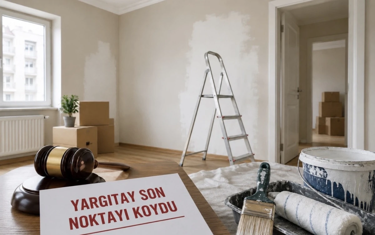 Kiracı Tahliye Ederken Boya Yaptırmak Zorunda mı? Yargıtay Noktayı Koydu