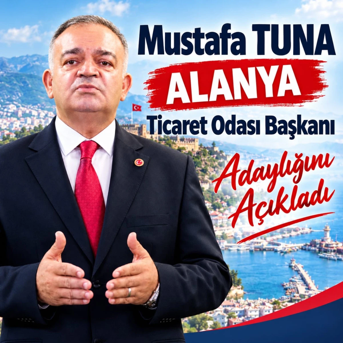  MUSTAFA TUNA&rsquo;DAN ALANYA TİCARETİNE YENİ VİZYON