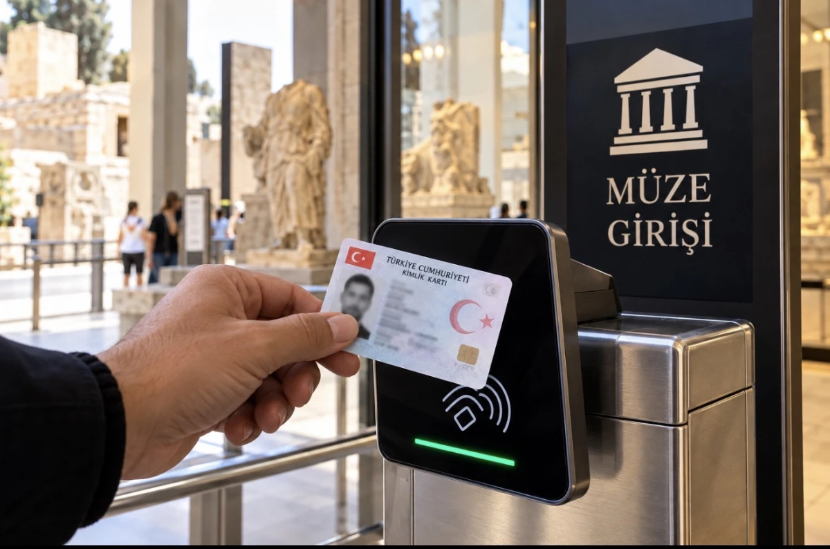 T.C. Kimlik Kartları M&uuml;zekart Olarak Kullanılabilecek